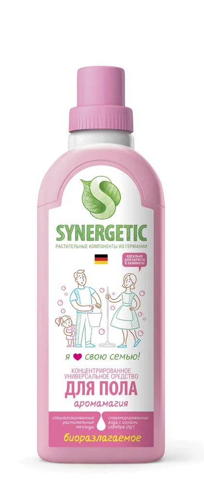 Средство для мытья пола Synergetic Аромамагия, 0,75 л  в Муроме
