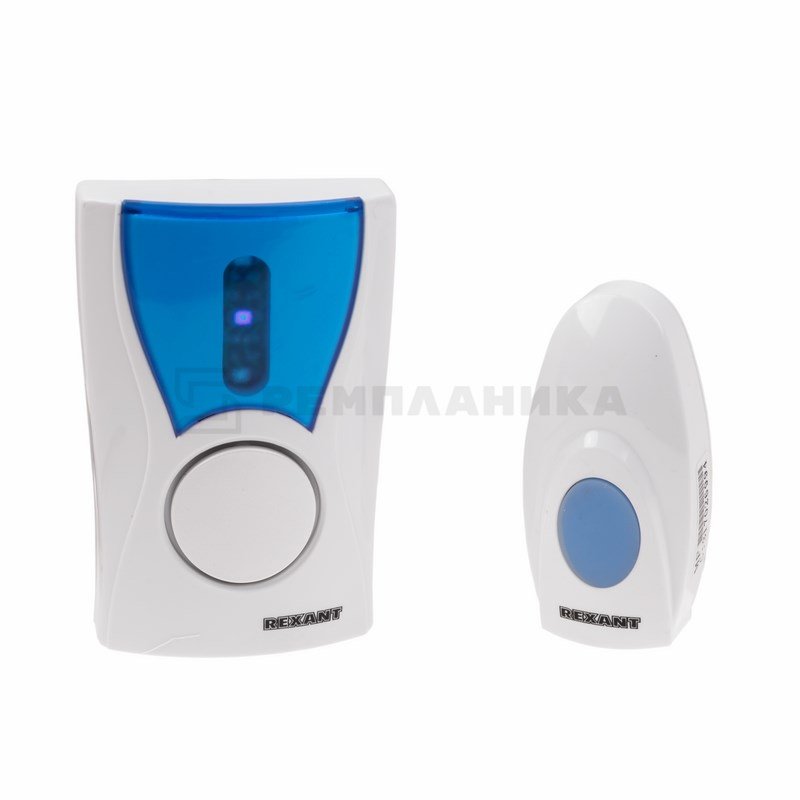73-0060 Беспроводной дверной звонок 220 вольт кнопка IP 44 REXANT RX-6  в Муроме