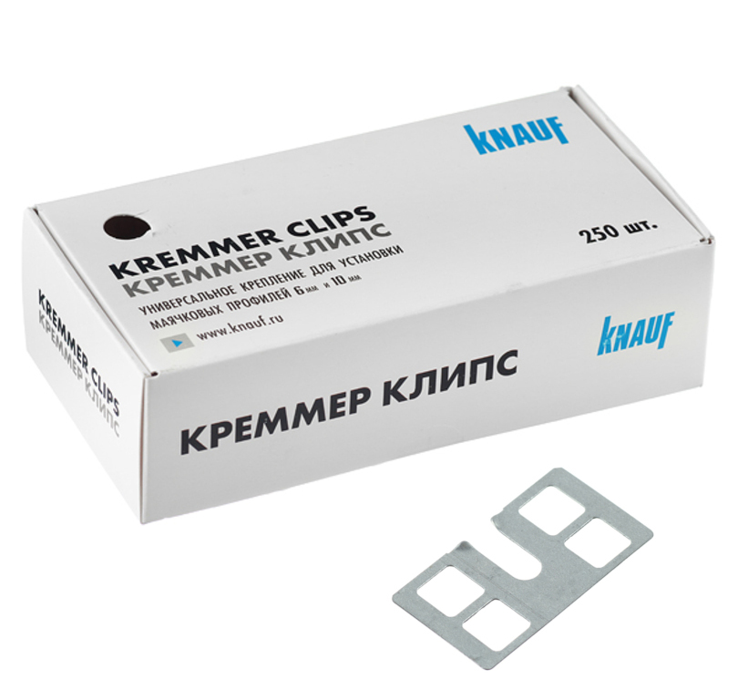 Крепление для штук. профилей КРЕММЕР КЛИПС КНАУФ /250 в упак.  в Муроме