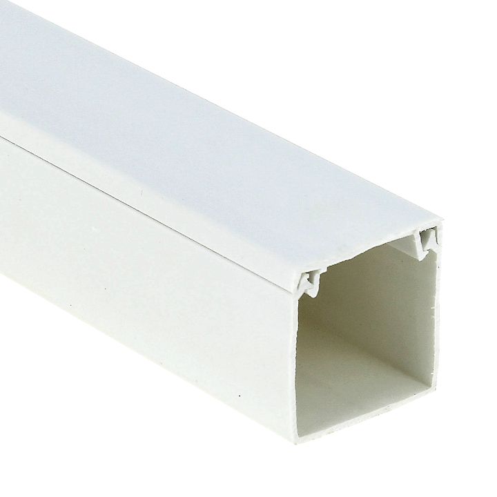 Кабель-канал (40х40) (упак=24м/12шт) Plast EKF 2м kk-40-40   в Муроме
