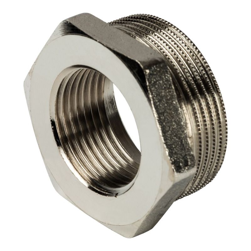 Футорка (переход-футорка) 1 1/2" x 1" никелир.  в Муроме
