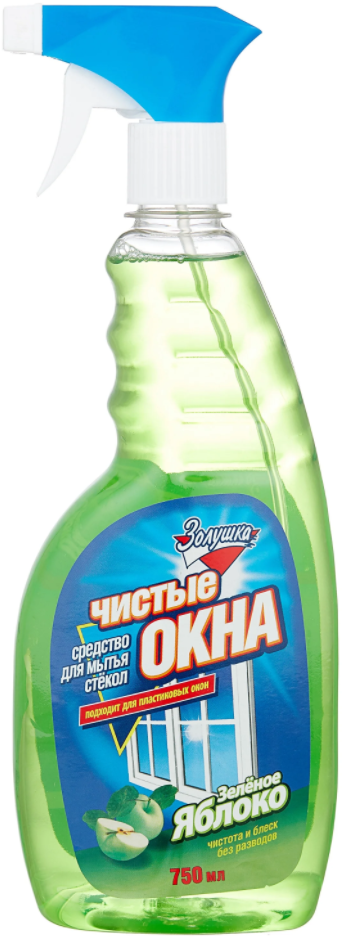 Золушка Чистые окна с курком 0,75л (12шт/кор)  в Муроме
