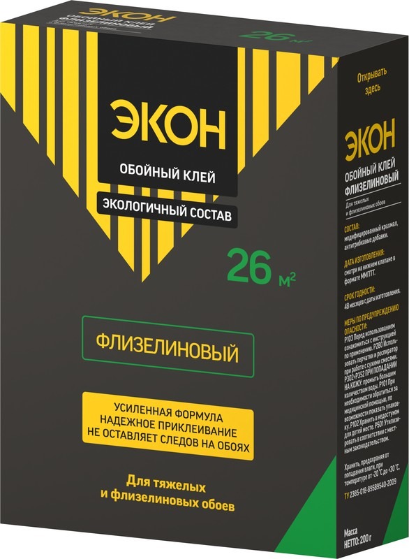 Клей обойный ЭКОН Флизелиновый  200г/ 24 ХЕНКЕЛЬ  в Муроме