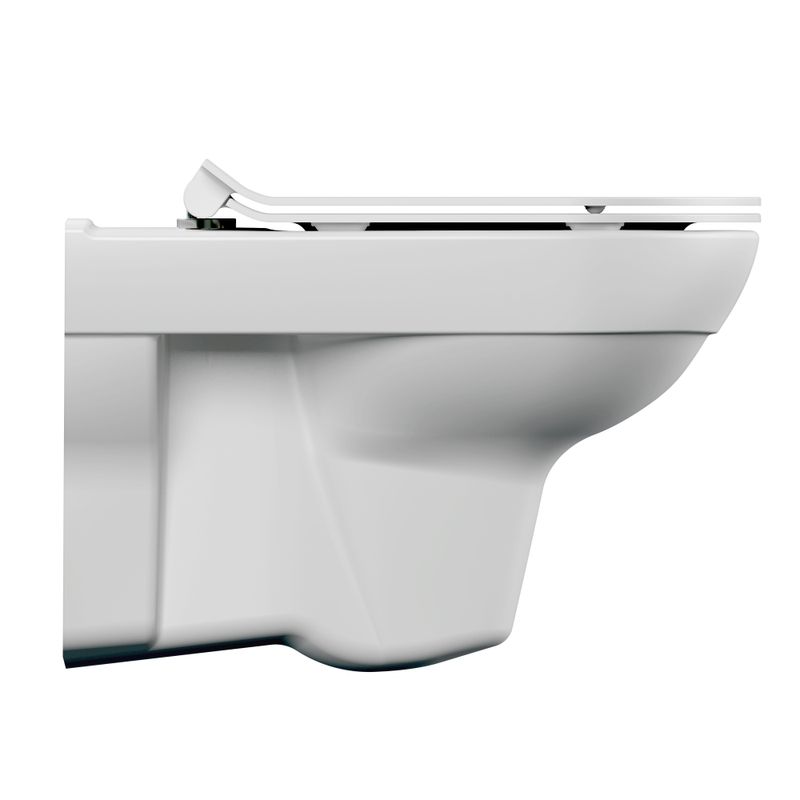 Унитаз подвесной: CITY NEW CLEAN ON с кр.дюр.slim, lift, e-off, белый  в Муроме
