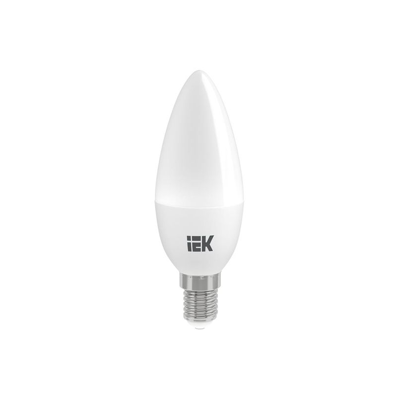 Лампа светодиодная LED 5вт E14 белый матовая свеча ECO 2250  в Муроме