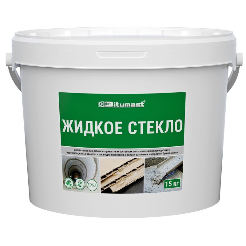 Жидкое стекло 15 кг Bitumast    в Муроме