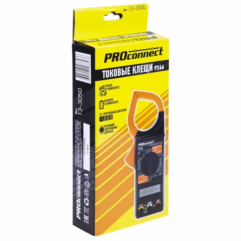 13-3050 Токовые клещи P266 PROconnect з  в Муроме