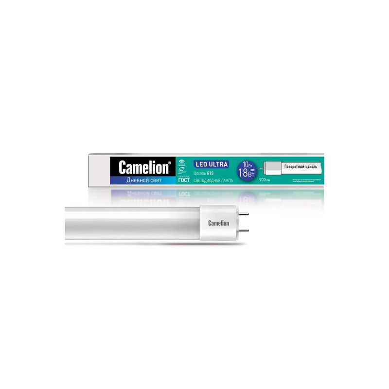 13590 диодн/лампа  G13  LED10 -T8-60/865 Camelion (10Вт,220В)  в Муроме
