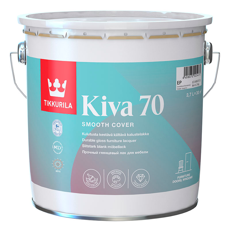 РАСПРОДАЖА KIVA 70  глянц.  2,7л Лак акрилатный   в Муроме