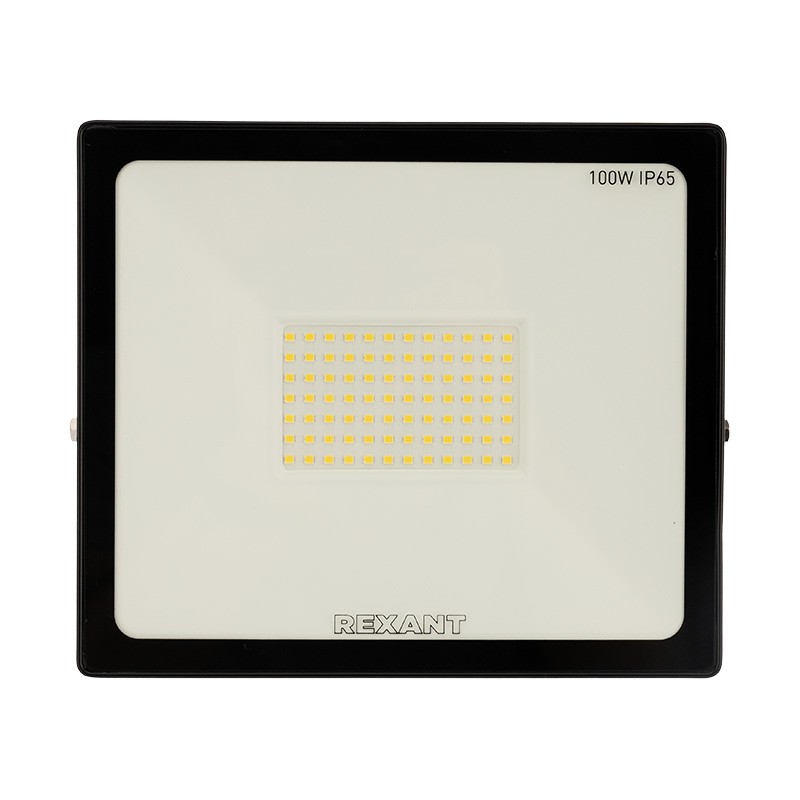 605-005 Прожектор светодиодный 100 Вт 200–260В IP65 8000 лм 6500 K холодный свет REXANT  в Муроме