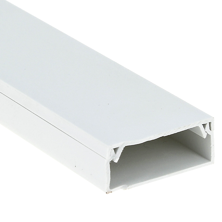 Кабель-канал (80х40) (упак=12м/6шт) Plast EKF 2м kk-80-40   в Муроме