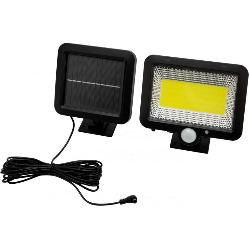 602-1002 Прожектор NEW AGE LED COB Lamper 15 Вт 6500 K IP65 3 реж, вын. солн пан 5 м, датч движ,осв  в Муроме