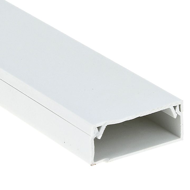 Кабель-канал (80х40) (упак=12м/6шт) Plast EKF 2м kk-80-40   в Муроме