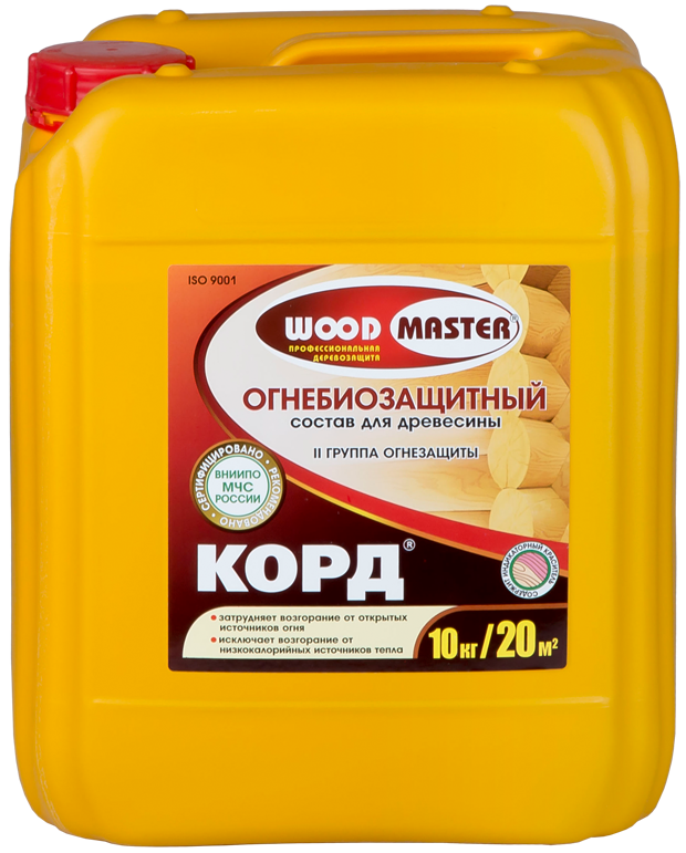 Состав "Корд" РОГНЕДА огнебиозащита 10кг   1/80  в Муроме