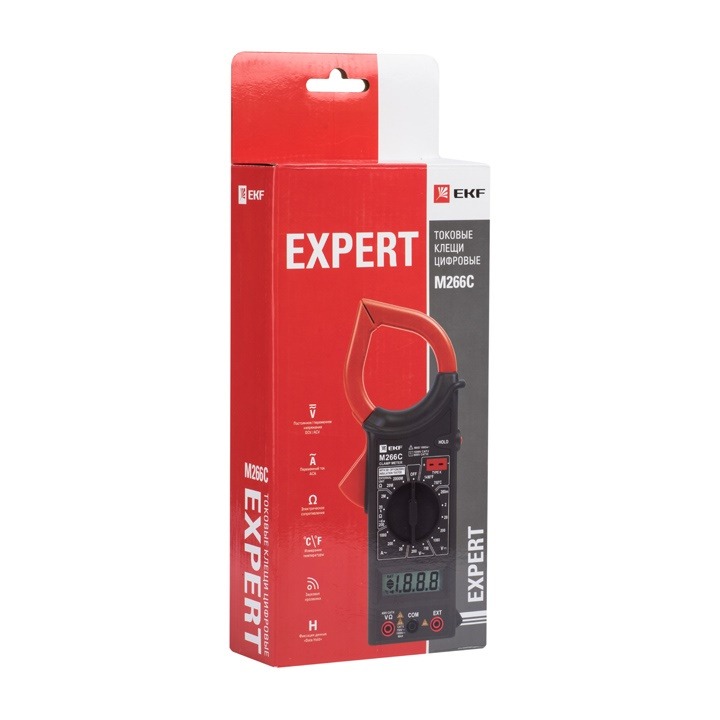 Токовые клещи цифровые M266C EKF Expert  в Муроме