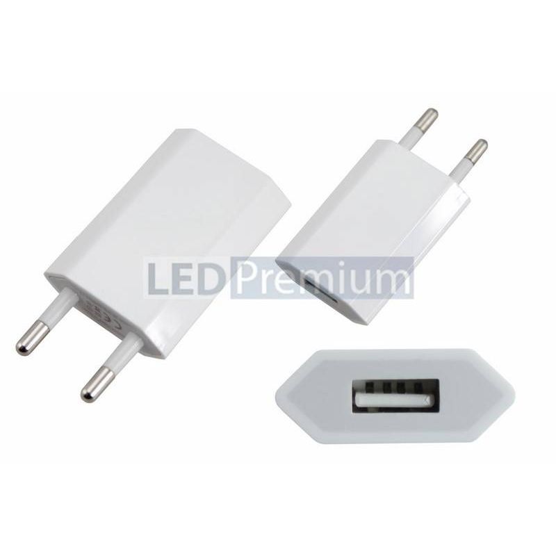 18-1194 Сетевое зарядное устройство iPhone/iPod USB белое (СЗУ) (5 V, 1000 mA) REXANT  в Муроме