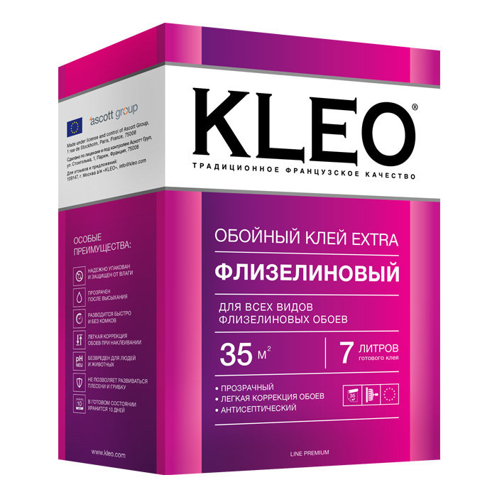KLEO EXTRA 35 Клей для флиз. обоев 240 г /20  в Муроме