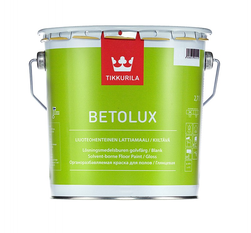 РАСПРОДАЖА BETOLUX  С глянц.  2,7 л Краска для полов   в Муроме