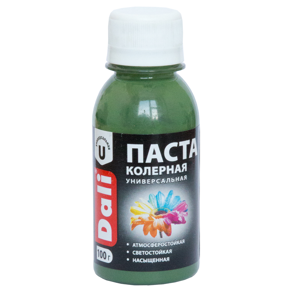 Паста "DALI" колерная  0,1 кг оливковый 1/8  в Муроме