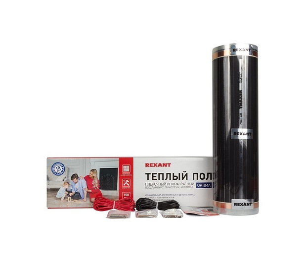 51-0508-7 Пленочный теплый пол REXANT Optima 150 5 м²/0,5 х 10 м/750 Вт  в Муроме