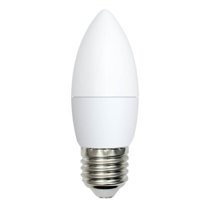 UL-00003805 Лампа светодиодная свеча матовая. Серия Norma 6500K LED-C37-9W/DW/E27/FR/NR 3837  в Муроме