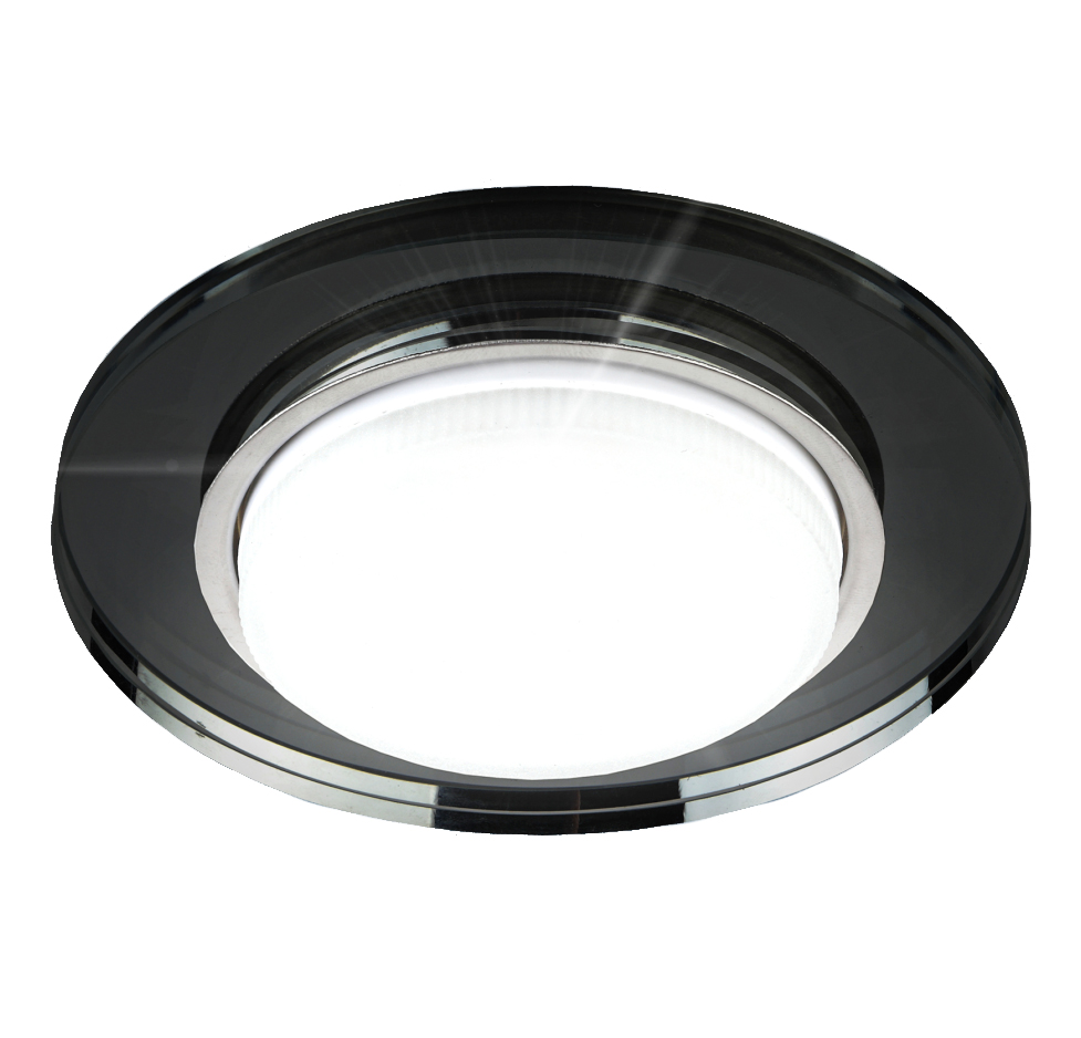 DK80 BK Светильник ЭРА под лампу Gx53, 220V,13W, черный (30/1200) 5174 5174  в Муроме