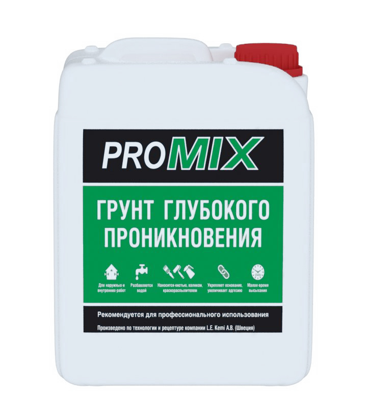 Грунт глубокого проникновения "PROMIX" 10 л /60  в Муроме