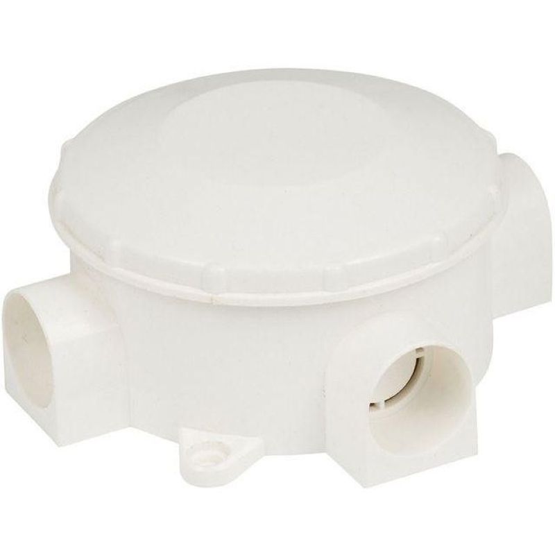 plc-kmr-040-040 Коробка распаячная КМР-040-040 трехрожковая белая (70х35) EKF PROxima  в Муроме