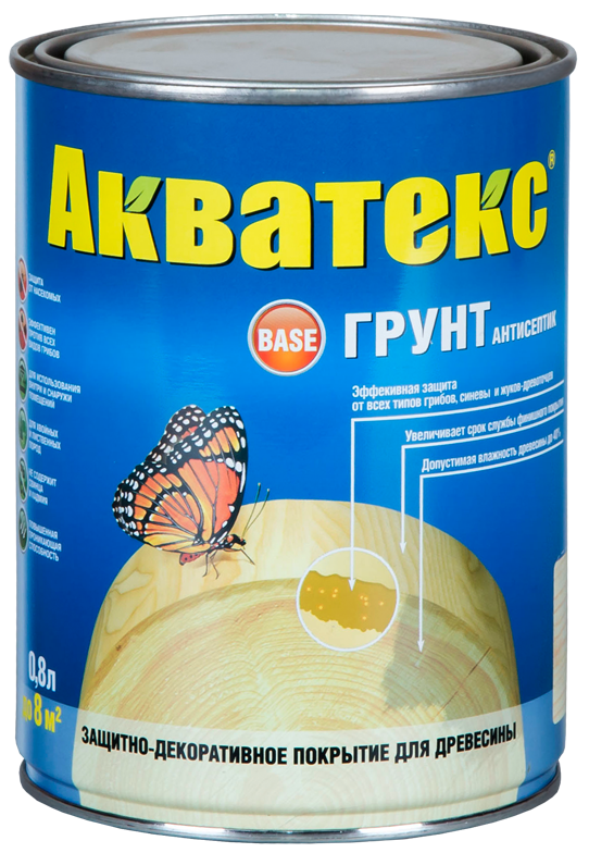 Акватекс-ГРУНТ  0,8л (антисептик)  /6  в Муроме