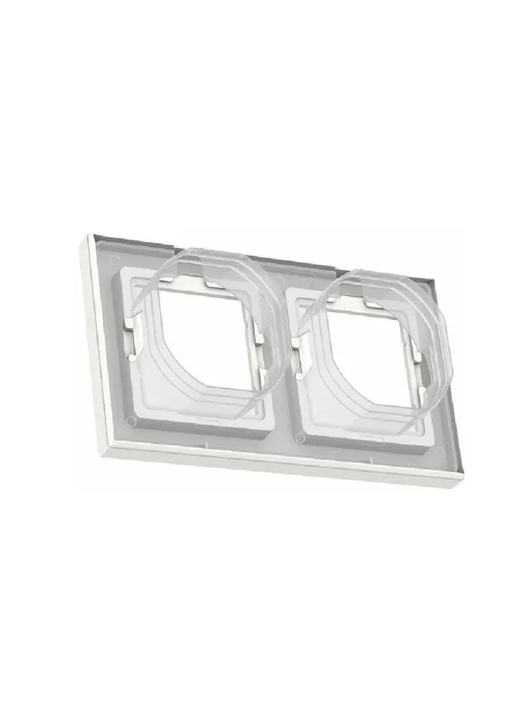 ATN440102 Рамка двухпостовая ATLASDESIGN AQUA IP44 белый (Шнейдер Электрик)  в Муроме