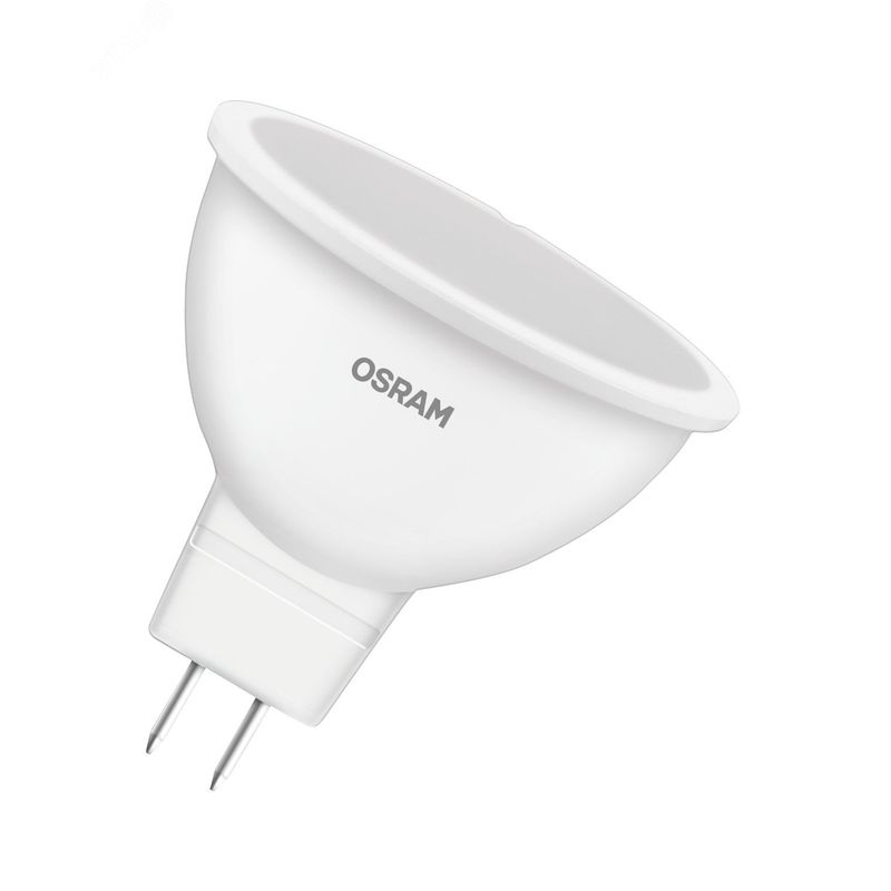 Лампа светод. LED 5,2Вт GU5,3 STAR MR16 (зам60Вт),тепл. бел. свет, 110°, 220-240В OSRAM 9122  в Муроме