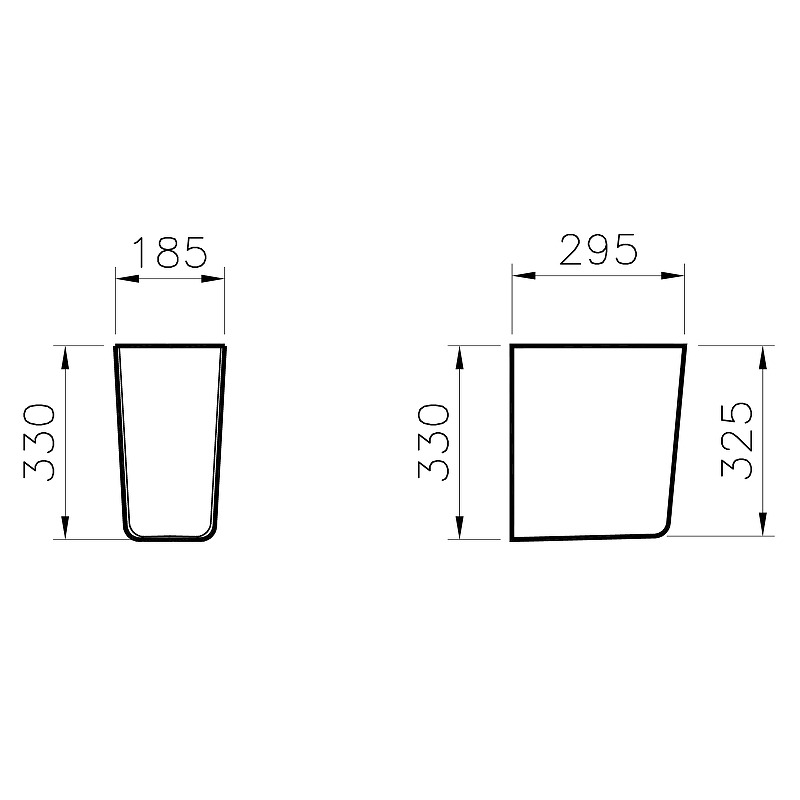 Vitra S20 Полупьедестал для раковины 5281B003-7201(5280В003-7201)  в Муроме