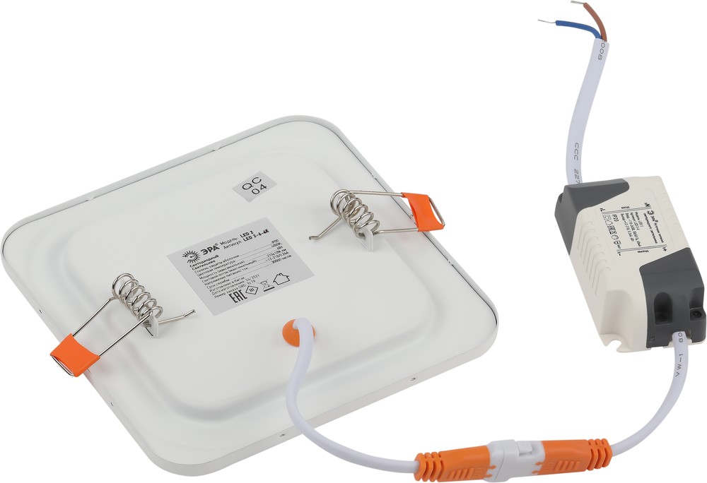 Светильник LED 2-6  ЭРА светодиодный квадратный LED 6W  220V 4000K  в Муроме