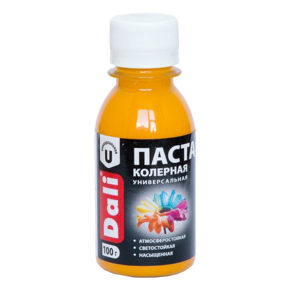Паста "DALI" колерная  0,1 кг золотисто-желтый 1/8  в Муроме