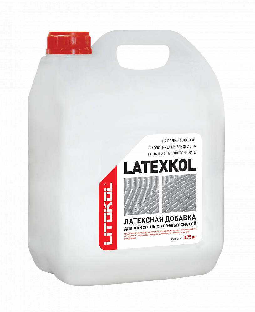 ЛАТЕКСКОЛ-м / LATEXKOL–м латексн.добавка д/клеев   3,75 кг  в Муроме