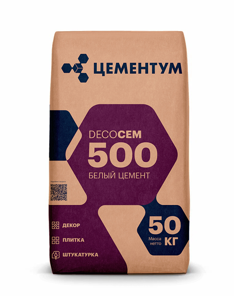 Цемент БЕЛЫЙ ПЦБ-1-500/Д0 50кг ЦЕМЕНТУМ /30  в Муроме