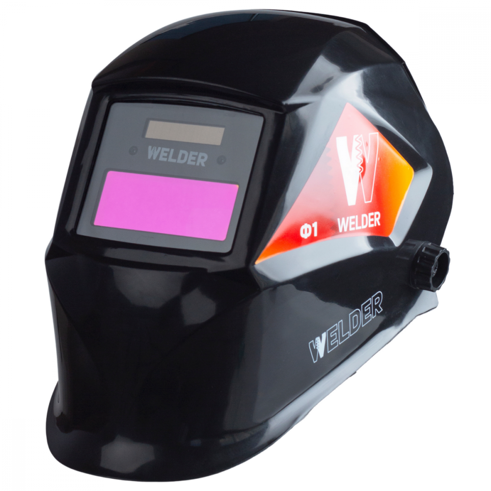Маска сварочная WELDER PRO Ф1 Хамелеон 90*35мм, DIN 3/11  в Муроме