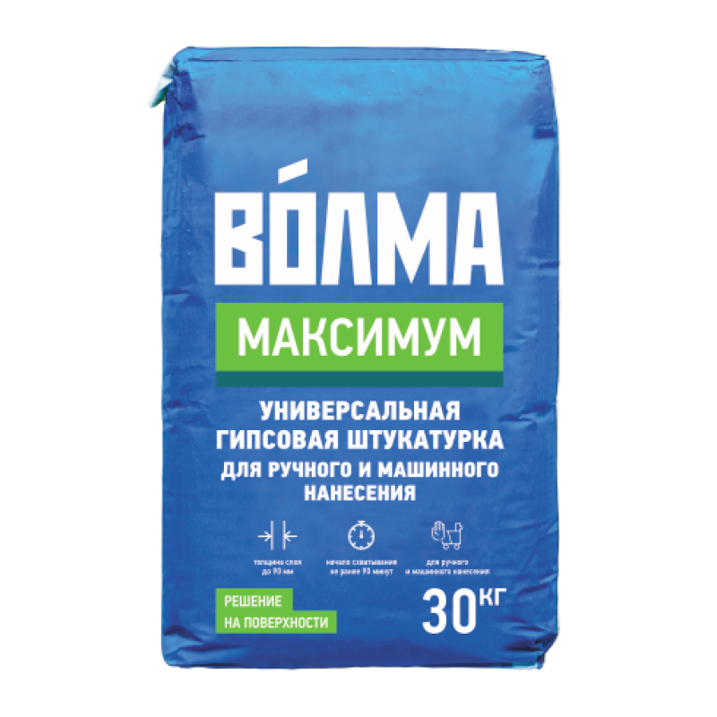 Штукатурка гипсовая "ВОЛМА-Максимум"  30 кг /45 шт  /ВСК  в Муроме