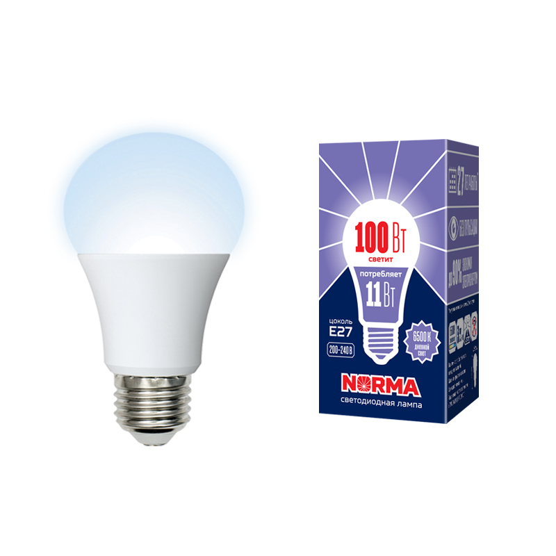 UL-00003785 Лампа светодиод.Форма "A",мат.Серия Norma 6500K LED-A60-11W/DW/E27/FR/NR 4346  в Муроме