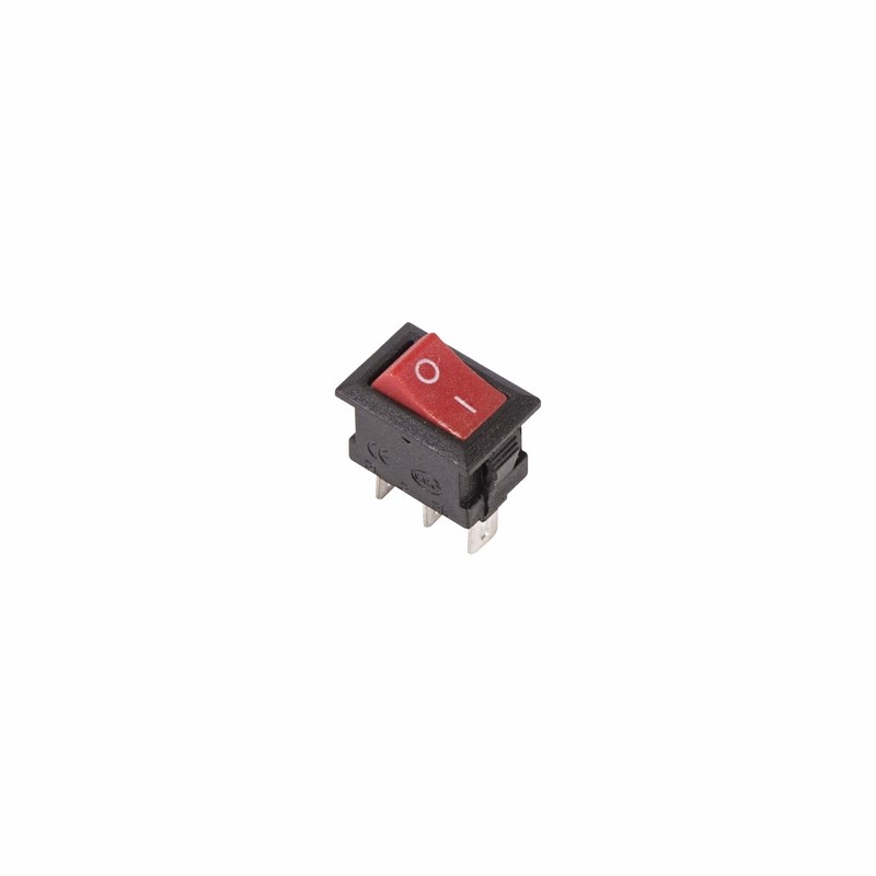 36-2031 Выключатель клавишный 250V 3А (3с) ON-ON красный  Micro  REXANT  в Муроме