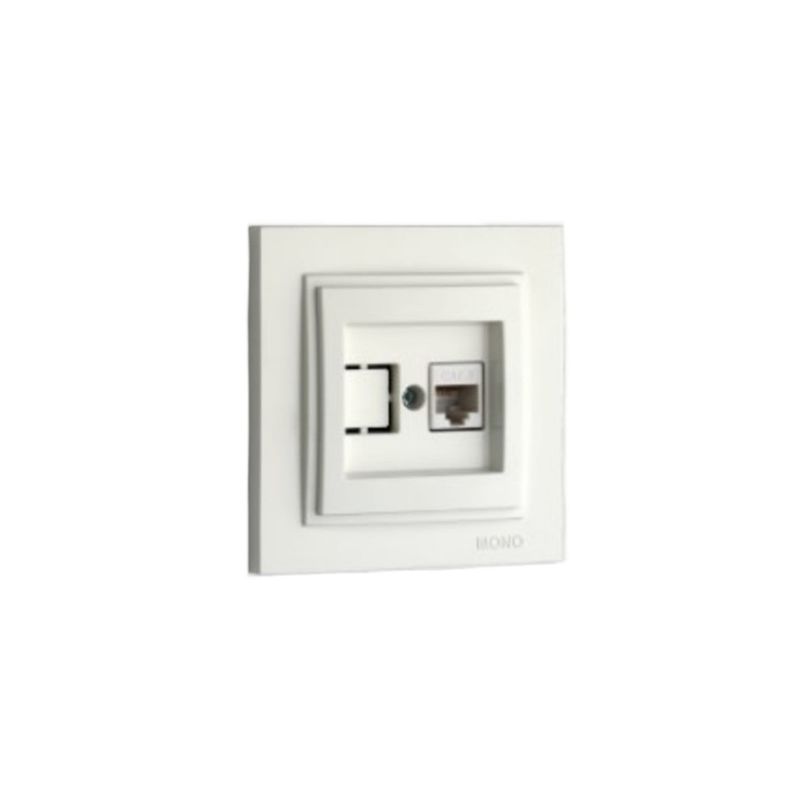 MONO Despına Розетка Комп. (Rj45 Cat 6) Белая										  в Муроме