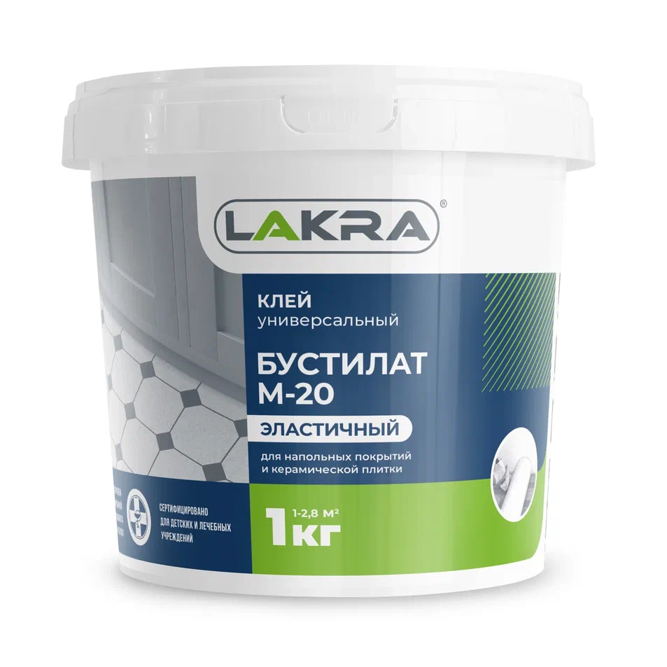 Клей Бустилат М-20 1кг ЛАКРА 12/432  в Муроме