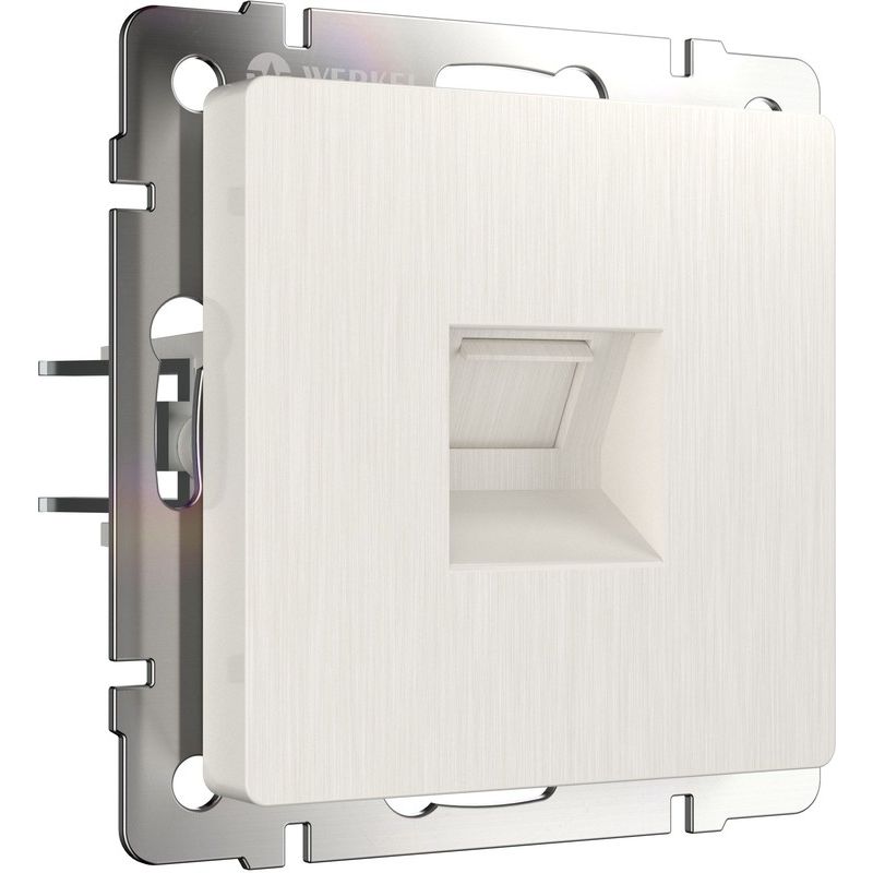 Розетка Ethernet RJ-45 (перламутровый рифленый) W1181013  в Муроме