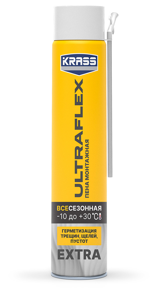 Пена KRASS ULTRAFLEX  Extra всесезонная 0.65л. 12/504  в Муроме