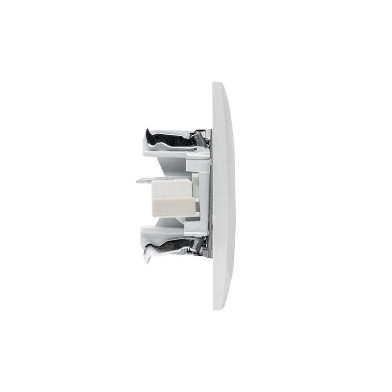 Валенсия розетка компьютерная RJ-45 2-местная белая EKF PROxima EWK02-035-10  в Муроме