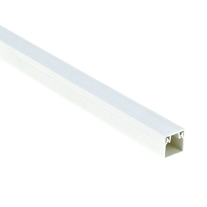 Кабель-канал (12х12) (упак=120м/60шт) Plast EKF 2м kk-12-12   в Муроме