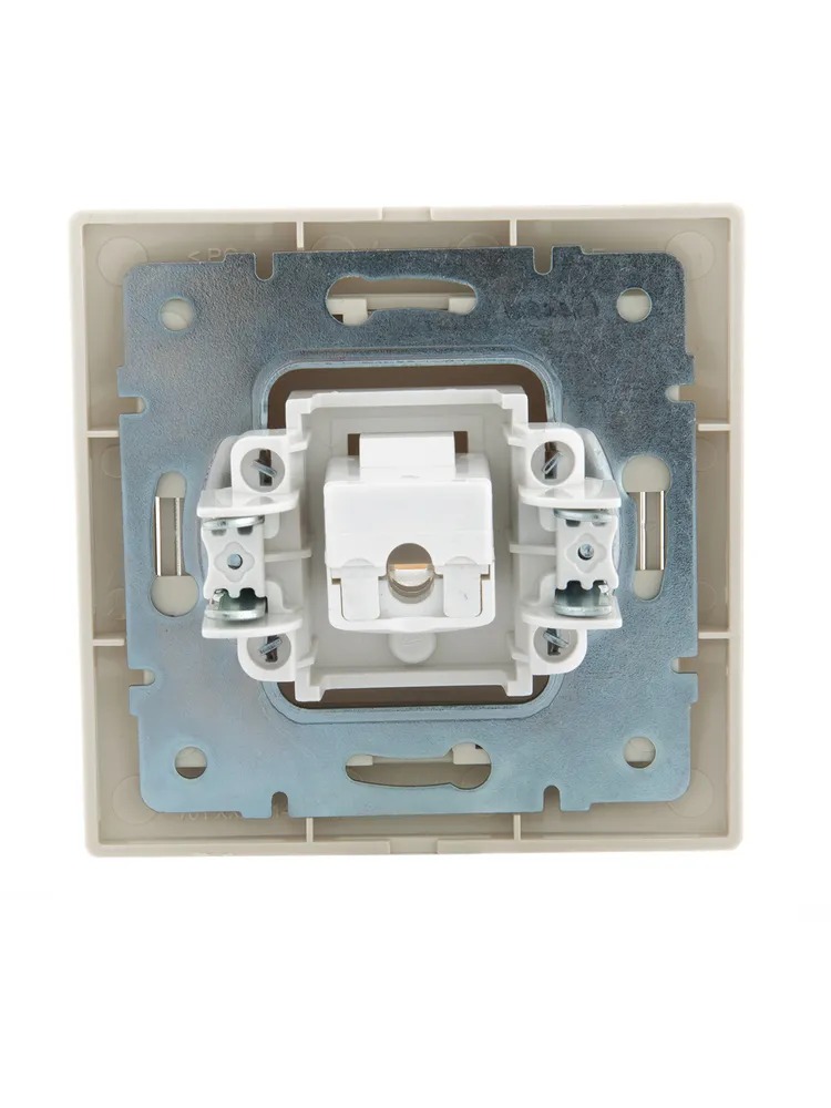 MIRA Розетка компьютерная RJ45 х 1 бежевая (Lezard)  в Муроме