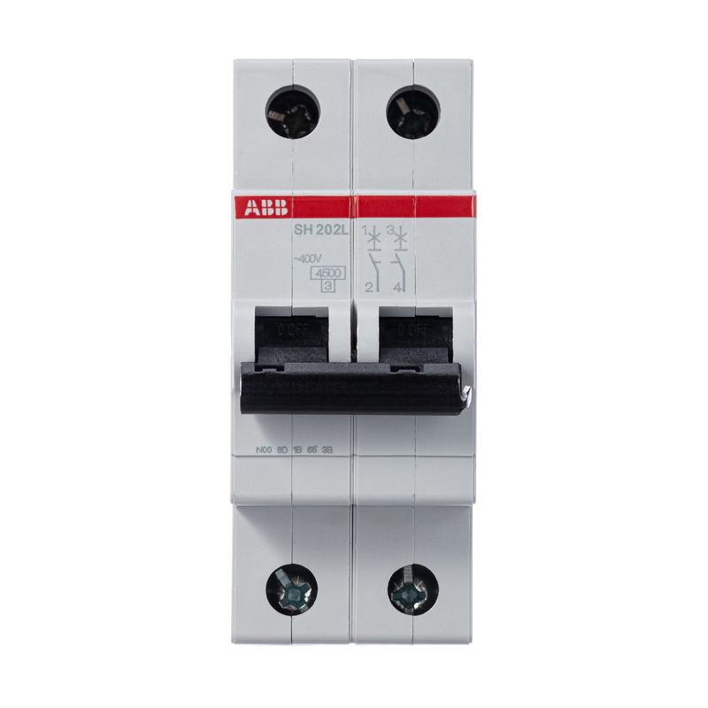 Выключатель автоматический 2P 63А С SH202L 4.5кА ABB  в Муроме