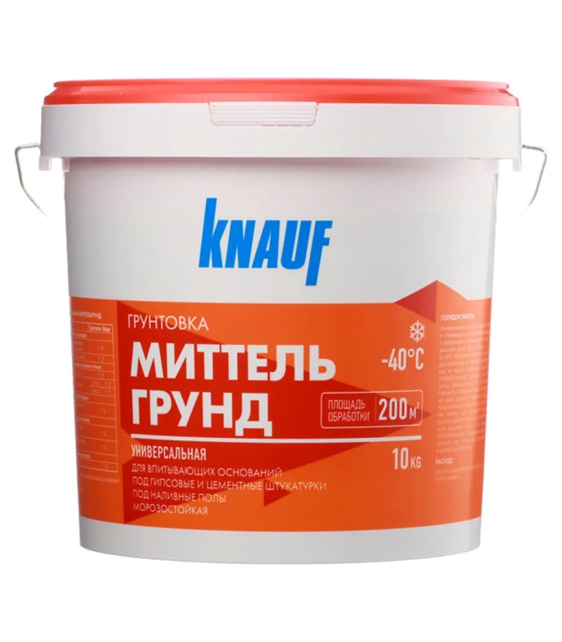 Миттельгрунд КНАУФ 10л ВЕДРО /36  в Муроме