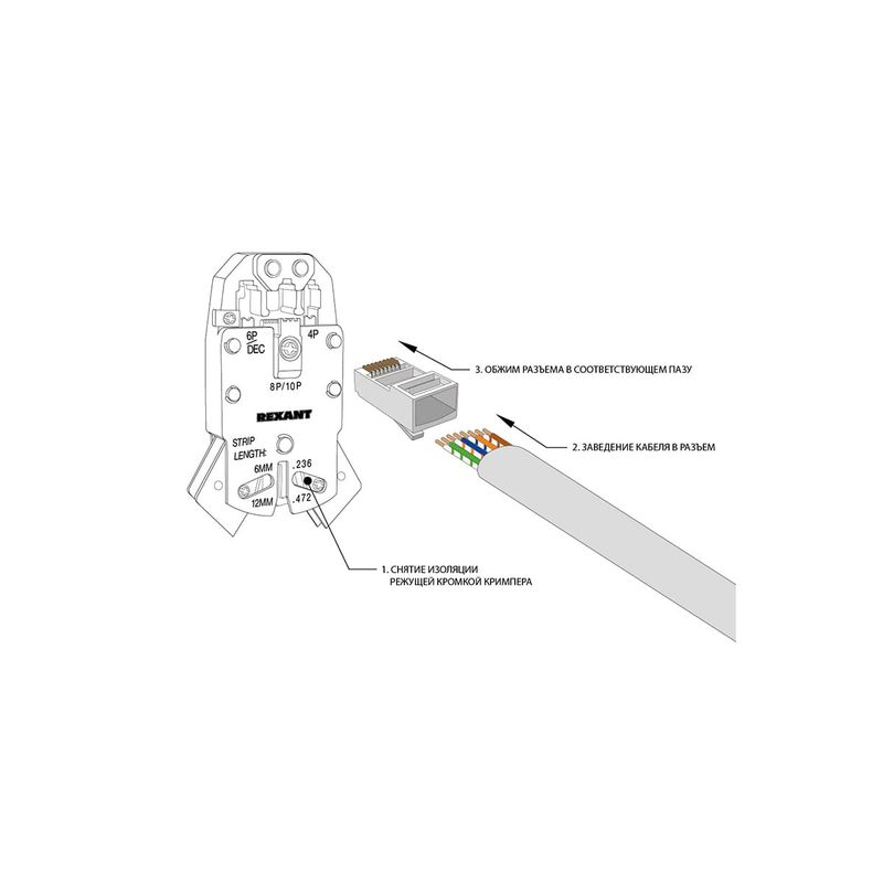 Джек штекер  8Р8С  CAT 5е  PROCONNECT  (FD6034)  отгр по 100шт 05-1021-3   в Муроме